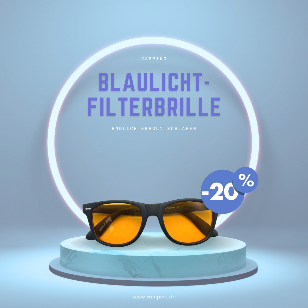 Vampino - Blaulichtfilter Brille