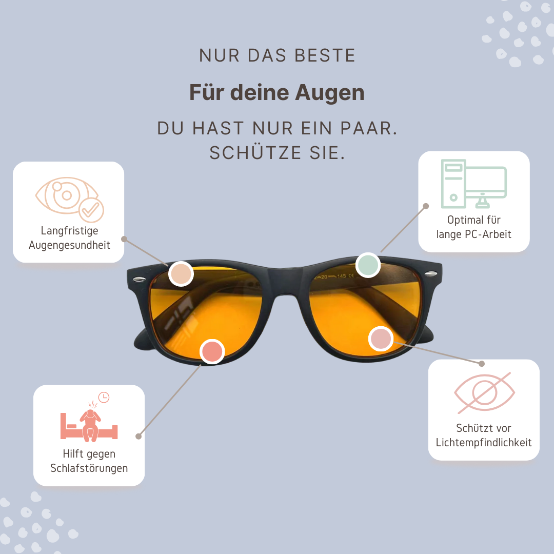 Vampino - Blaulichtfilter Brille