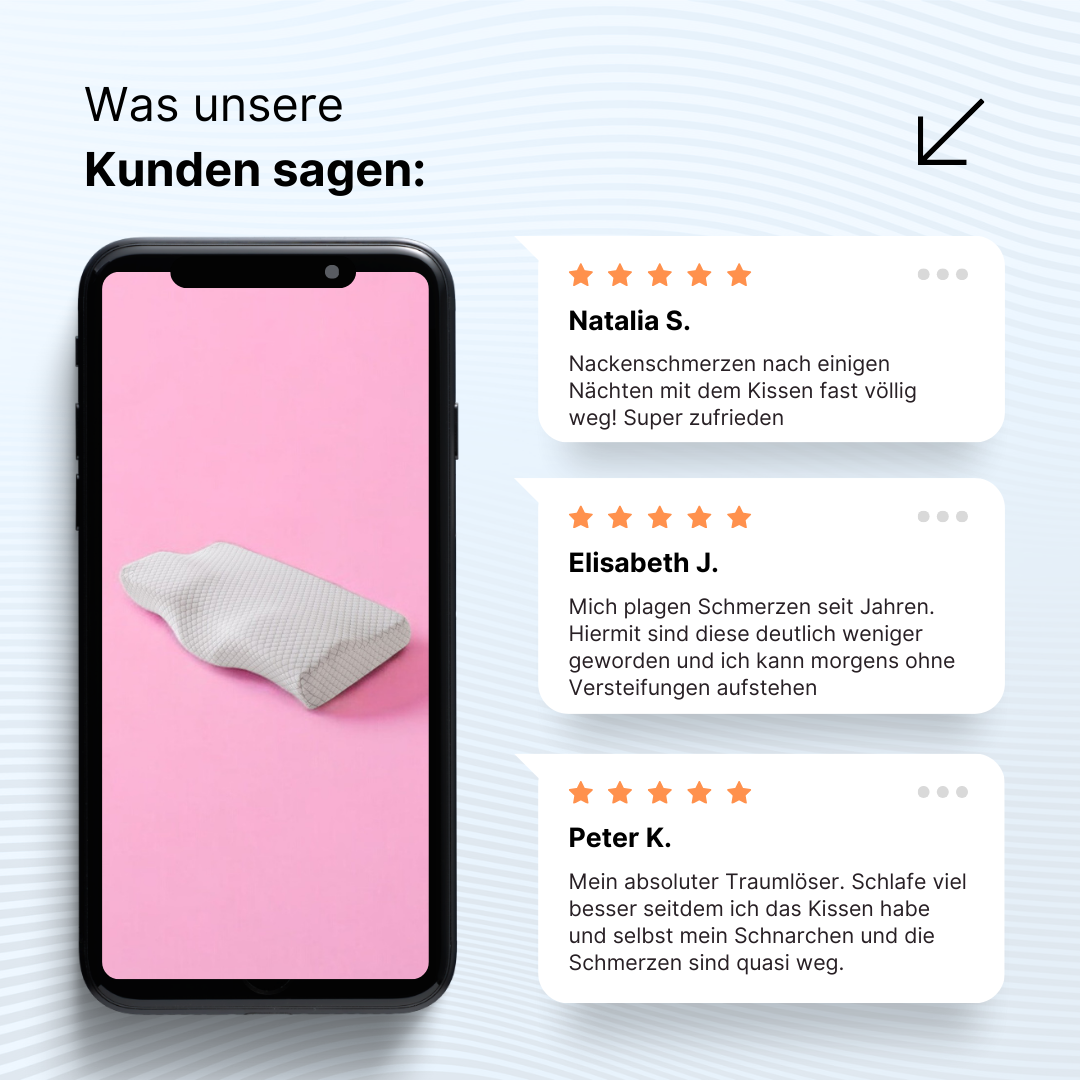 Memory Foam Kissen